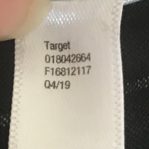 NWOT - A New Day Black Orange Green Houndstooth Pull On Straight Leg Pants - Picture 10 of 16